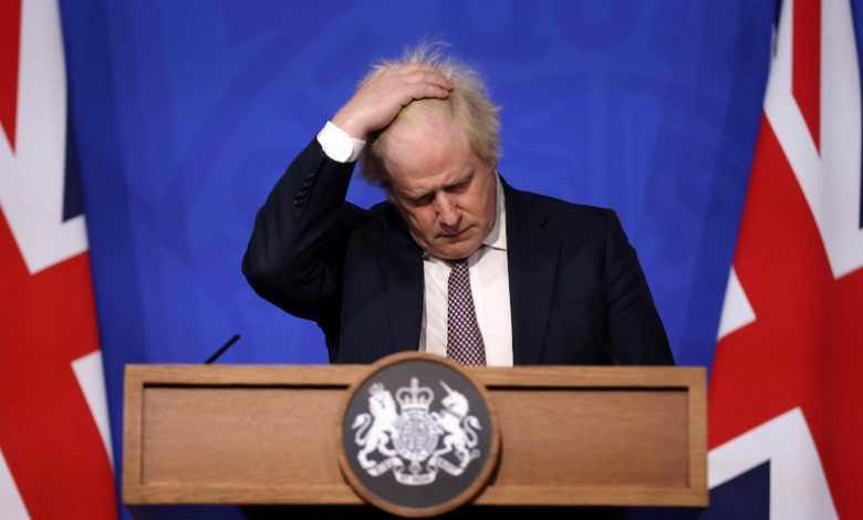 Ex-UK PM Boris Johnson