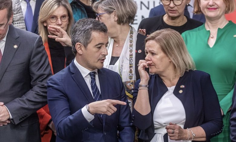 Gérald Darmanin et Nancy Faeser sont à Tunisie pour discuter de l'immigration