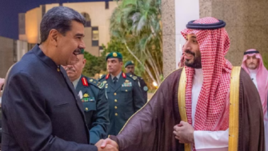 ولي العهد السعودي مع الرئيس الفنزويلي