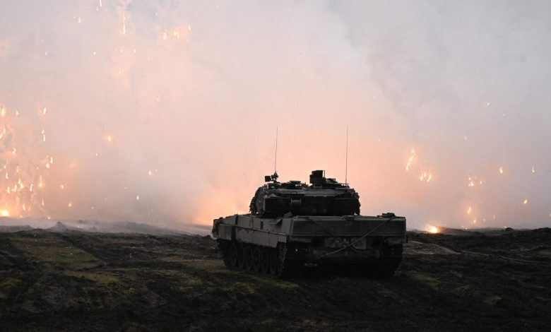 Les troupes russes capturent des chars Leopard et des blindés Bradley