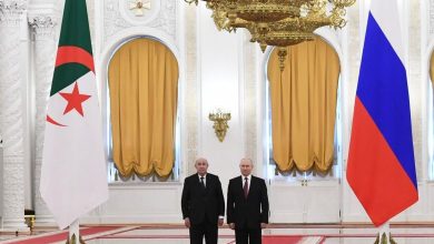 Putin and Tebboune