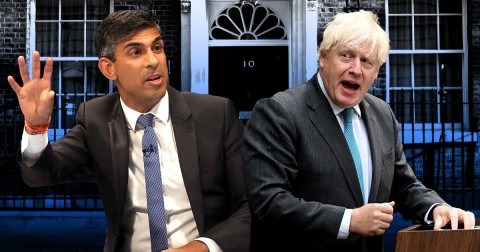 Les tensions entre Rishi Sunak et Boris Johnson tournent au conflit ouvert