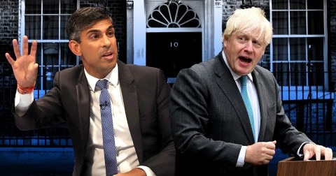 Les tensions entre Rishi Sunak et Boris Johnson tournent au conflit ouvert