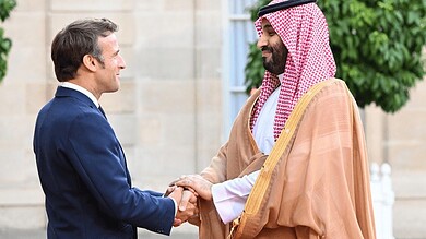 بن سلمان وماكرون