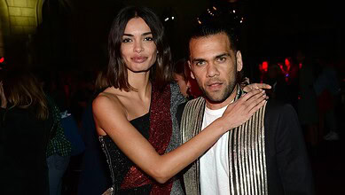 داني ألفيس وزوجته