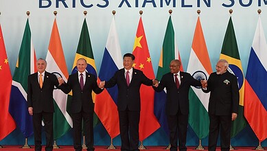 قادة مجموعة بريكس