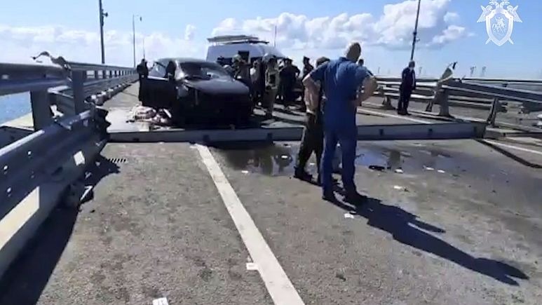 روسيا: جسر القرم تعرض لهجوم إرهابي أوكراني بمشاركة بريطانيا والولايات المتحدة