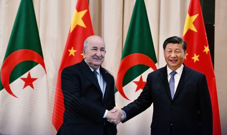 Le président de l'Algérie, Abdelmadjid Tebboune, en visite