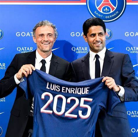 Luis Enrique est le nouvel entraîneur du Paris Saint-Germain