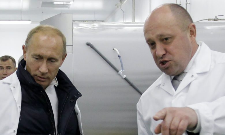 Vladimir Poutine rencontre au Kremlin Evguéni Prigojine
