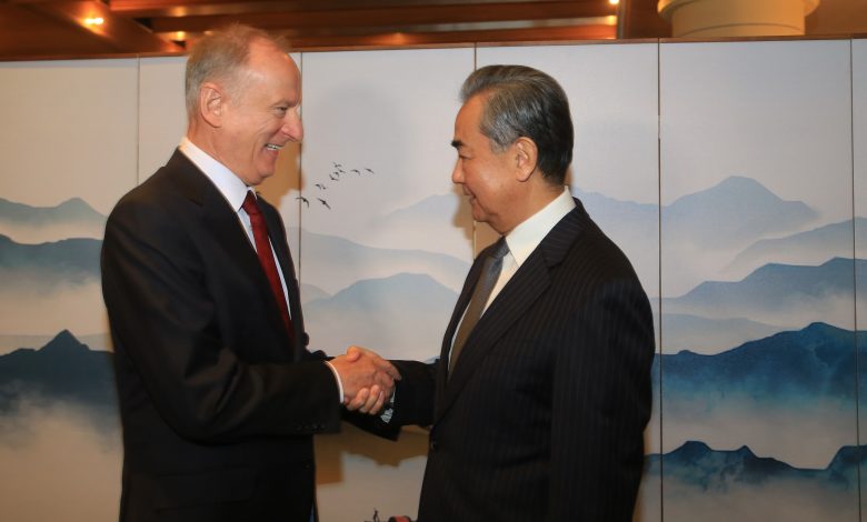 Wang Yi et Nikolai Patrushev se sont rencontrés à Johannesburg