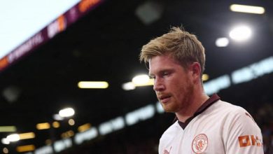 Kevin De Bruyne se blesse à nouveau et manquera plusieurs semaines de compétition