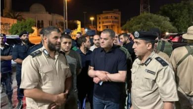 الدبيبة في موقع الاشتباكات في طرابلس