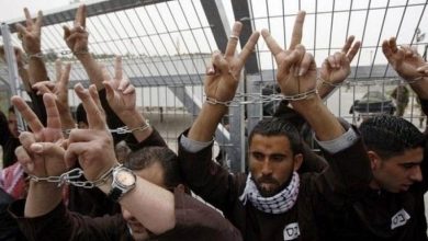 ألف معتقل فلسطيني في سجون الاحتلال يبدأون إضراباً مفتوحاً عن الطعام