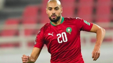 MOROCCO MIDFIELDER SOFYAN