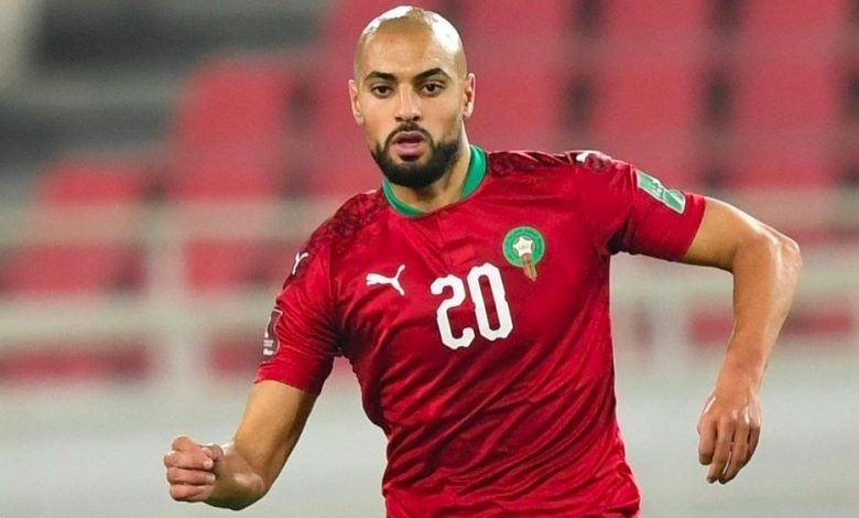 MOROCCO MIDFIELDER SOFYAN