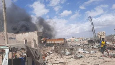 قتلى وجرحى جراء تفجير انتحاري ضخم وسط الصومال