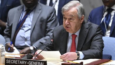الأمين العام للأمم المتحدة يدعو إلى وقف إطلاق نار إنساني فورا في غزة