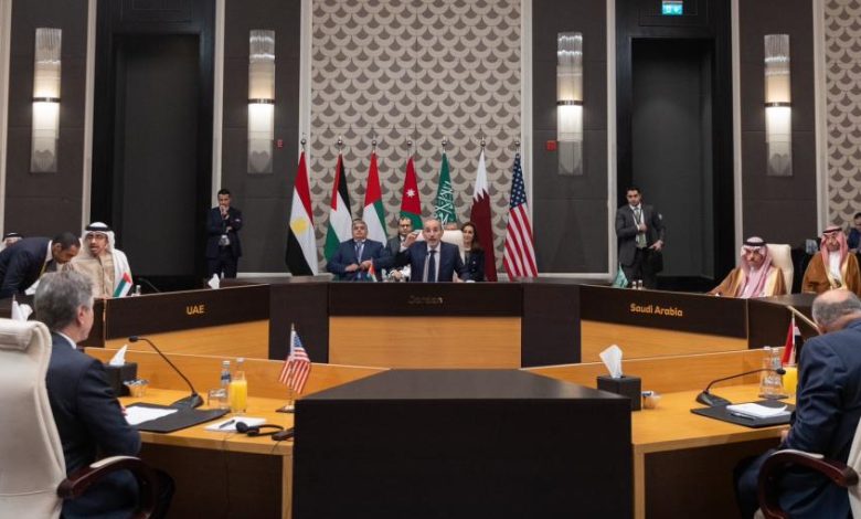 Blinken rencontre des ministres arabes des Affaires étrangères à Amman