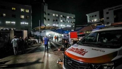 Un bombardement israélien vise l'entrée de l'hôpital Al-Shifa