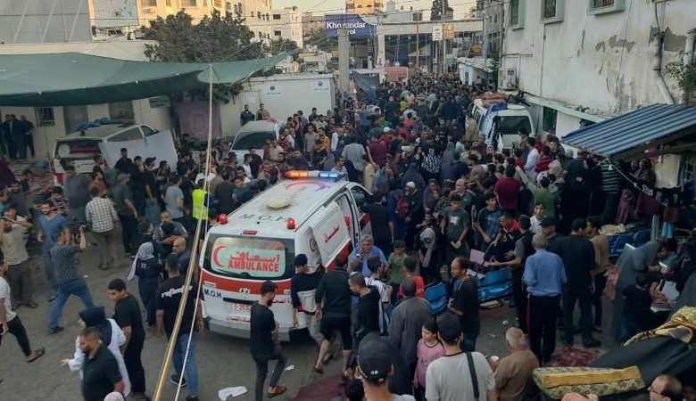الجيش  الإسرائيلي يمهل الأطباء والمرضى والنازحين ساعة لإخلاء مستشفى الشفاء