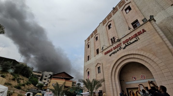 قصف إسرائيلي على محيط المستشفى الإندونيسي ومناطق عدة في قطاع غزة