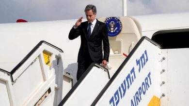 وزير الخارجية الأميركي يصل إلى إسرائيل للمرة الثالثة منذ بدء الحرب على غزة