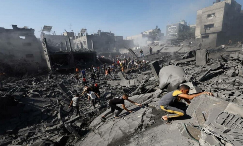 دمار ناتج عن القصف الإسرائيلي