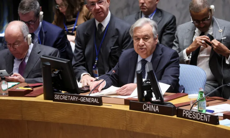 UN's Guterres invokes