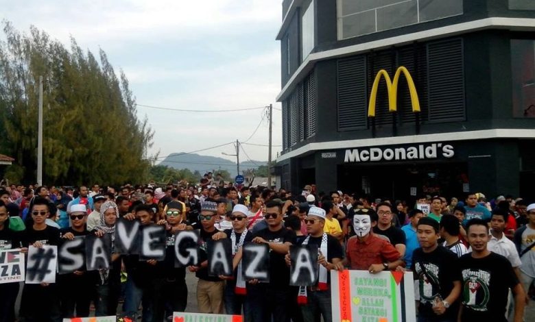 "ماكدونالدز" تدفع ثمن موقفها الداعم للاحتلال الإسرائيلي