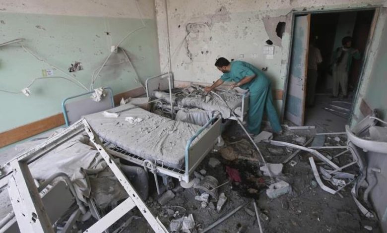 الصحة العالمية تتلقى تقارير مثيرة للقلق قرب مستشفى شهداء الأقصى