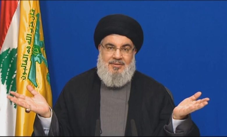زعيم حزب الله حسن نصرالله