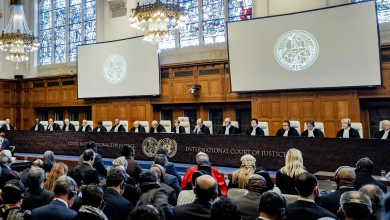 جلسة لمحكمة العدل الدولية