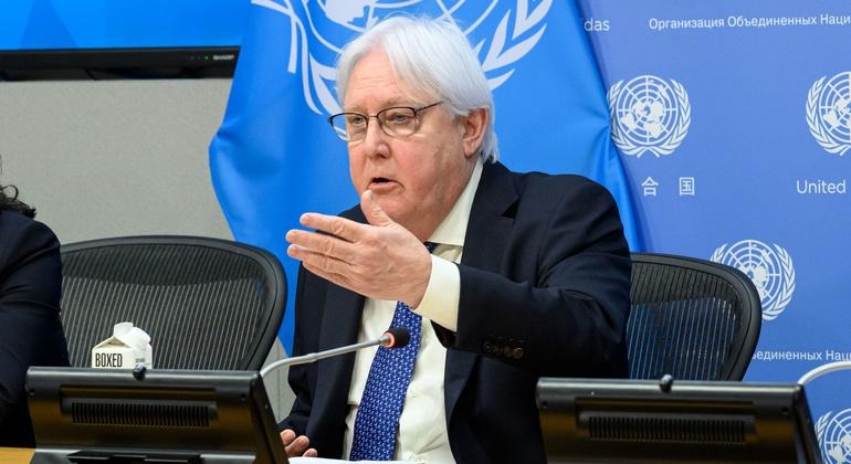 UN chief Martin Griffiths