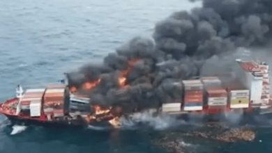 الحوثيون يضربون بالصواريخ سفينة النفط البريطانية "Pollux"