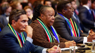 وزيرة خارجية جنوب إفريقيا ناليدي باندور
