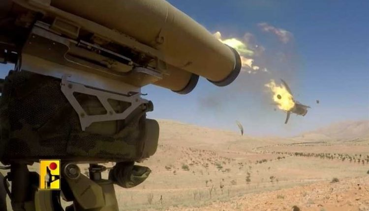 حزب الله يقصف قاعدة ميرون الإسرائيلية بعشرات الصواريخ