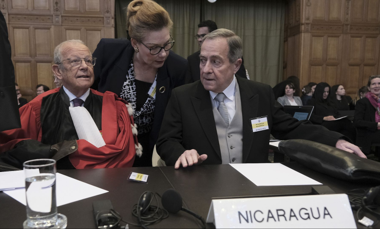 Nicaragua to ICJ