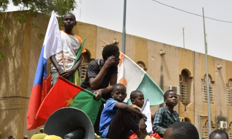 Protesters In Niger