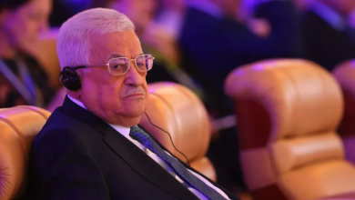 محمود عباس يحضر الاجتماع الخاص للمنتدى الاقتصادي العالمي في الرياض. 28 أبريل 2024