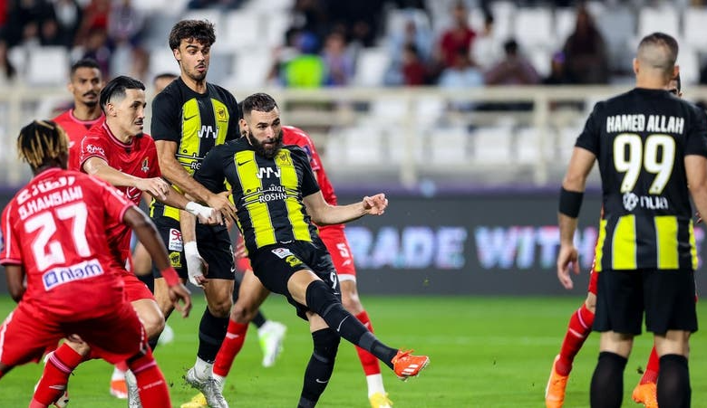 بنزيمة يسدد أسرع هدف في تاريخ كأس السوبر السعودي
