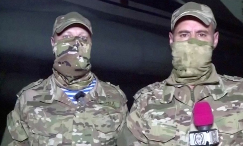 جنود روس يدلون بتصريح في نيامي