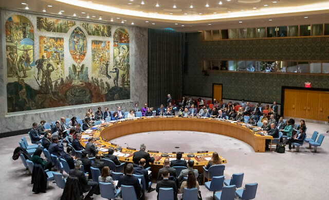 مجلس الأمن يناقش عضوية فلسطين الدائمة في الأمم المتحدة
