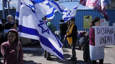 إرهابيون يهود يهاجمون مقر "الأونروا" في مدينة القدس