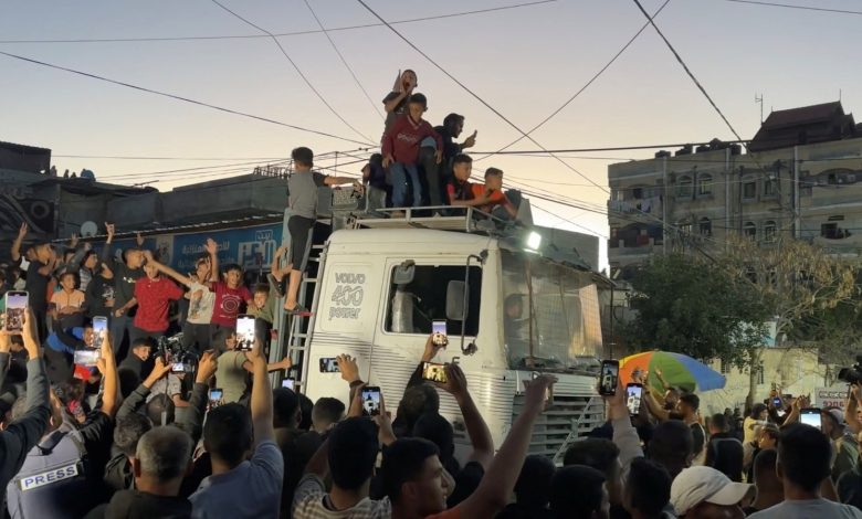 احتفالات في غزة بعد موافقة حماس على مقترح الهدنة