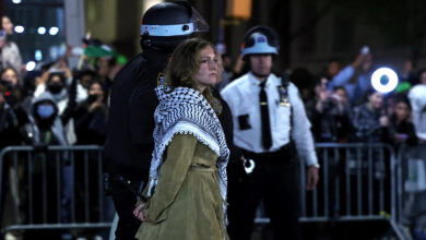 Large Police Force Invades Columbia University