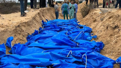 روسيا تدعو لتحقيق دولي مستقل بشأن المقابر الجماعية في غزة