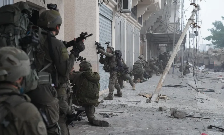 جنود من جيش الاحتلال الإسرائيلي في خان يونس جنوبي قطاع غزة