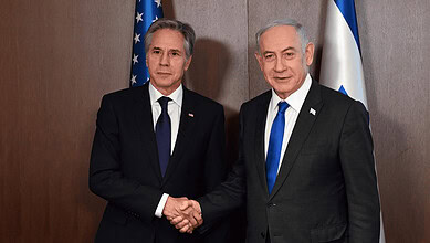 نتنياهو مع بلينكن