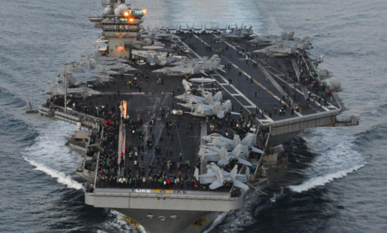 US aircraft carrier "Eisenhower"